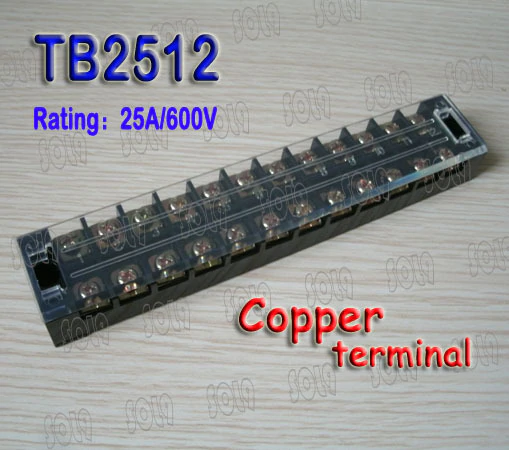 Terminal Block 25A 12P