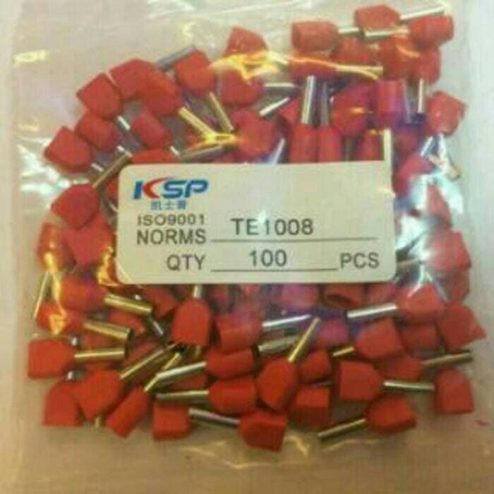 Skun Ferrules 1MM Merah