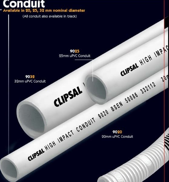 PIPA CONDUIT 20MM CLIPSAL 
