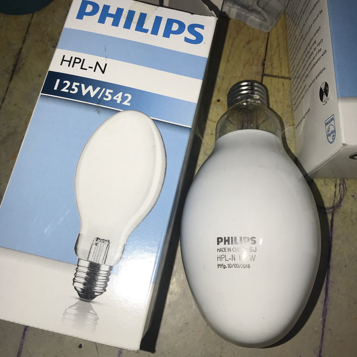 LAMPU MERCURY HPL-N 125W E27